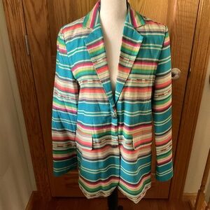 L&B (Lucky & Blessed) Two-Button Jacket, Women’s Sz M
